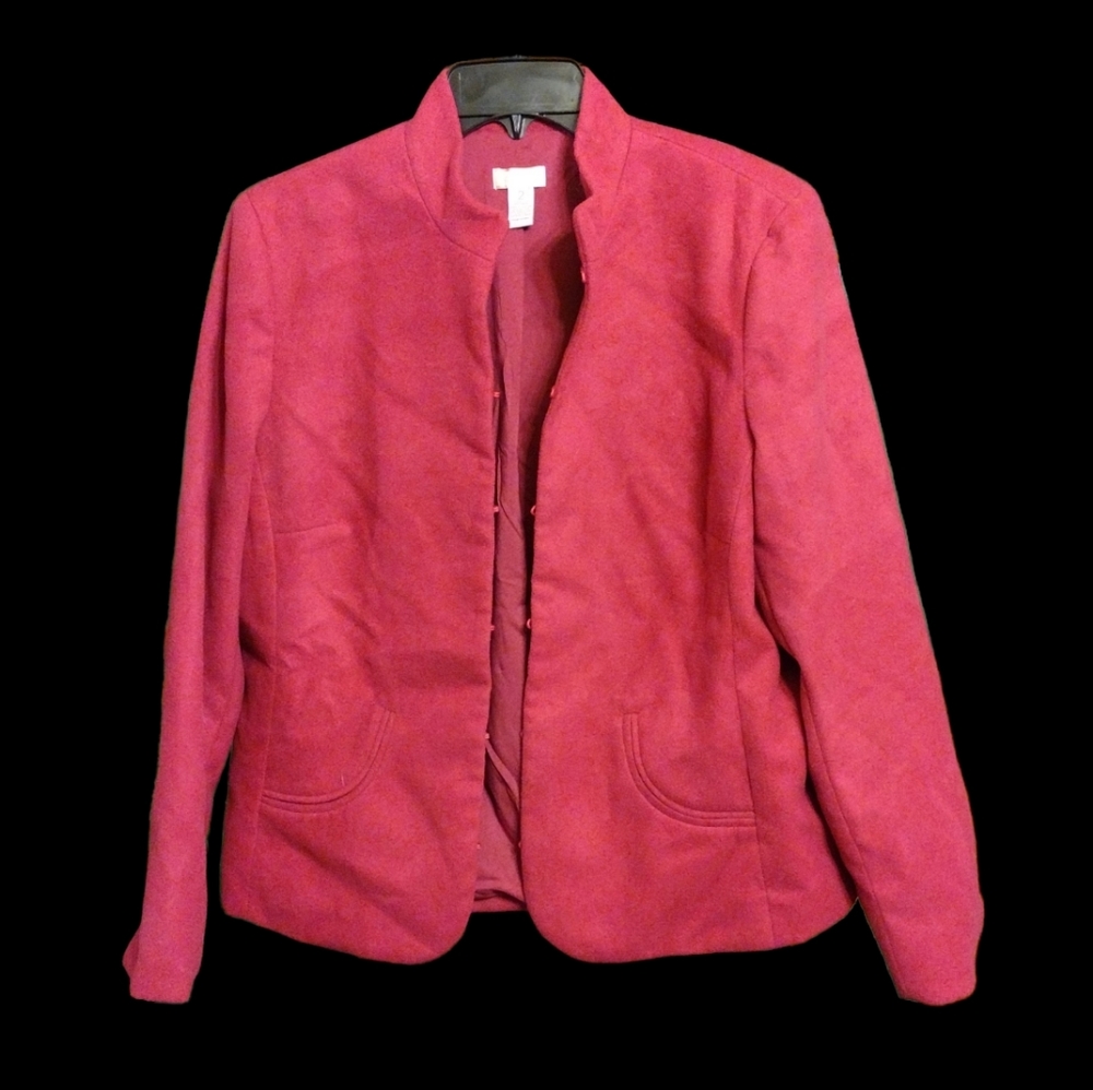 Chico's size 2 pink blazer RN79984